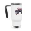 Stainless Steel Travel Mug with Handle, 14oz