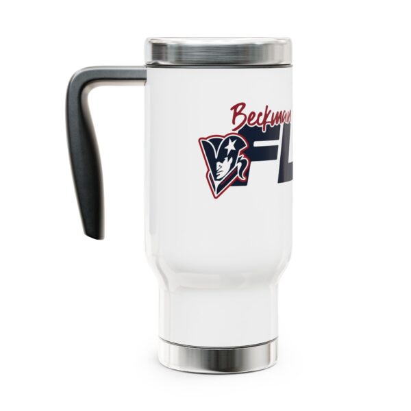 Stainless Steel Travel Mug with Handle, 14oz