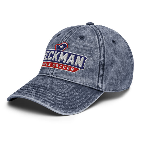 Beckman Girls Soccer Vintage Cotton Twill Cap