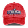 Beckman Girls Soccer Vintage Cotton Twill Cap